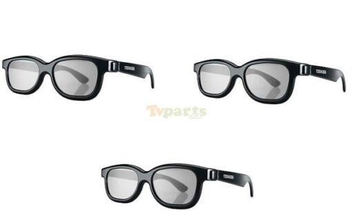 Toshiba FPT-P100 3D Glasses SET OF 3