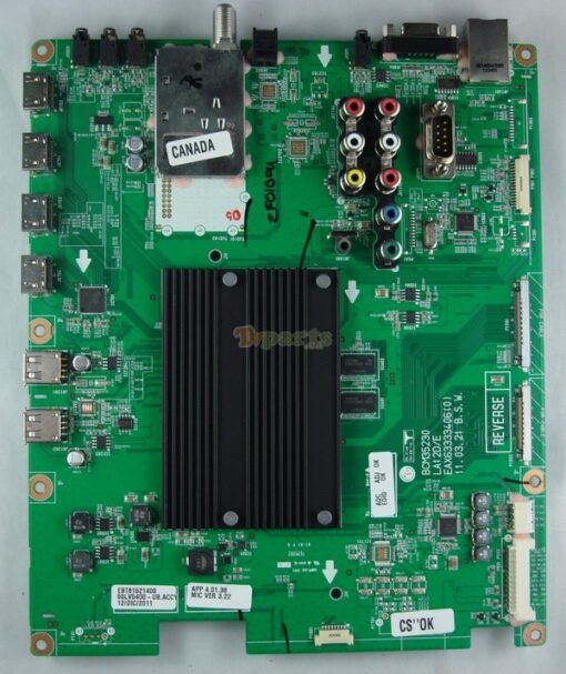 LG EBT61521408 Main Board for 55LV5400-UB