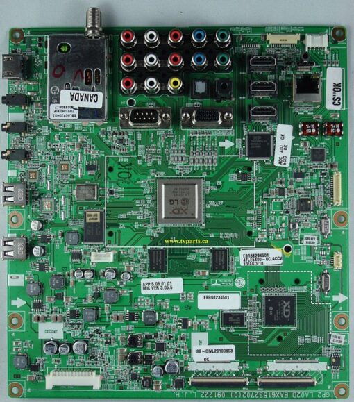 LG EBR66234501 Main Board for 47LE5400-UC Brand New