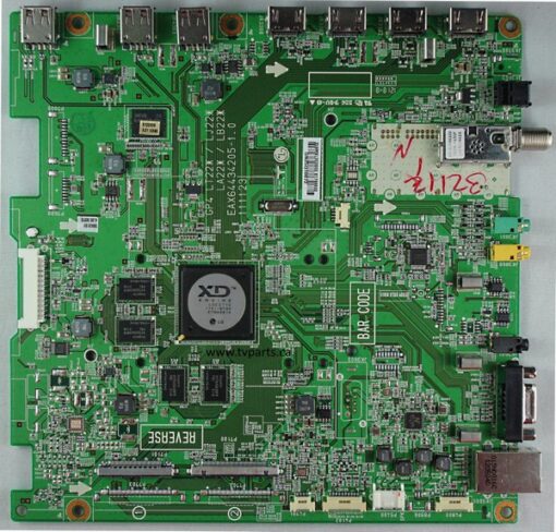 LG EBR75394101 Main Board for 60LS5700