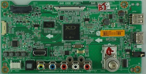 LG EBT62874505 Main Board for 55LB5500-UC