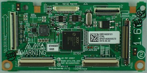 LG EBR74828101 Main Logic CTRL Board