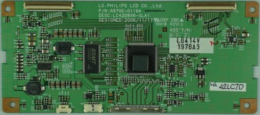 LG 6871L-1978A T-Con Board for 42LC7D-UB