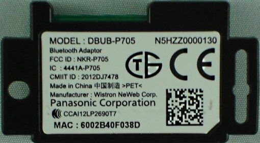 Panasonic N5HZZ0000130 Bluetooth Module