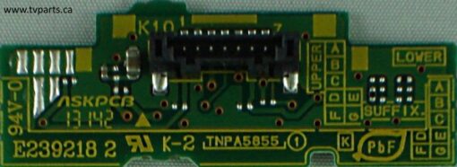 Panasonic TXN/K1USUUS (TNPA5855FA) IR Sensor Board