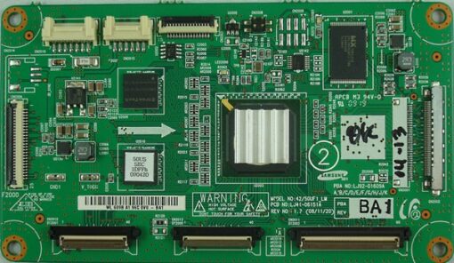 Samsung BN96-10516A LJ92-01609B Main Logic CTRL Board