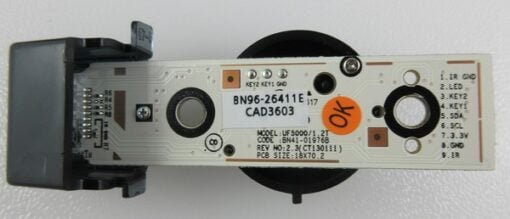 Samsung BN96-26411E Power Jog Switch & IR Board