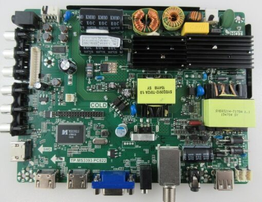 RCA TP.MS3393.PC822 Main Board / Power Supply for RLDED5078A-D