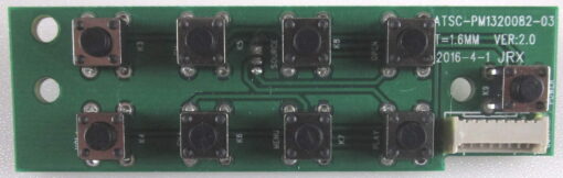 GPX ATSC-PM1320082-03 Power / Control Button Board