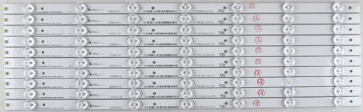 Hisense 1157014 / HD550DU-B52 Backlight LED Strips Set - 10 Strips