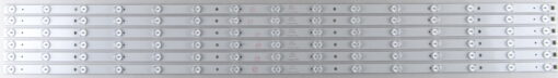 JVC 570202001749 LED Backlight Strips Set - (6)