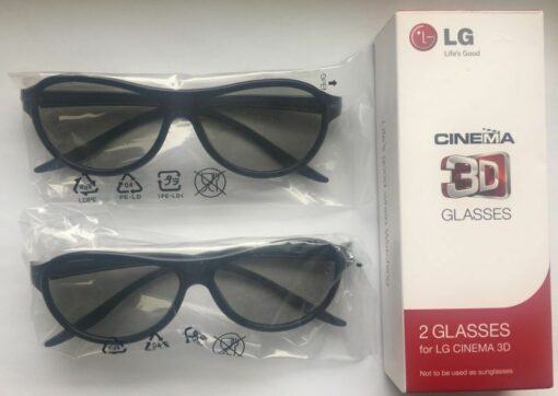 LG AG-F310(X2) CINEMA 3D GLASSES 2-Pcs