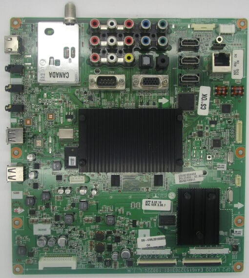 LG EBU60884404 MAIN BOARD