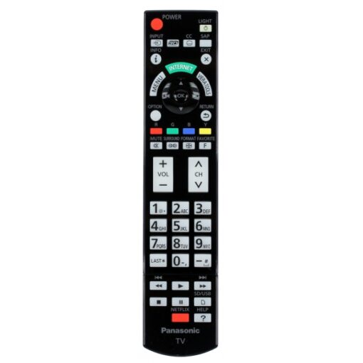 Panasonic N2QAYB000777 TV Remote Control