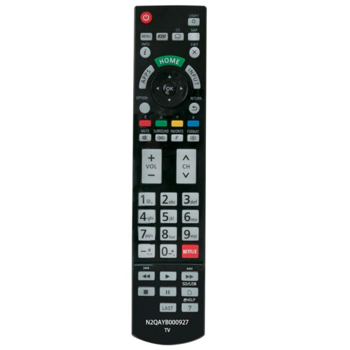 Panasonic N2QAYB000927 Smart 3D TV Remote Control