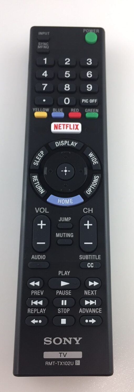 RMT-TX102U / 1-492-980-11 Sony Original Smart TV Remote Control - Brand New