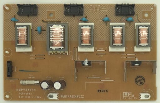 SHARP RUNTKA284WJZZ BACKLIGHT INVERTER