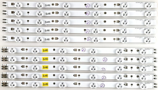 Samsung BN96-24089A / BN96-24090A LED Backlight Strips Set  - (10) - NEW