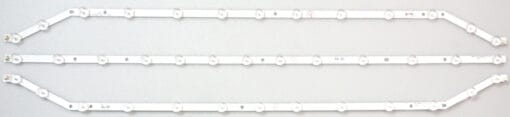 Samsung BN96-28766A / BN96-28767B Backlight LED Strips Complete - 3 Strips -