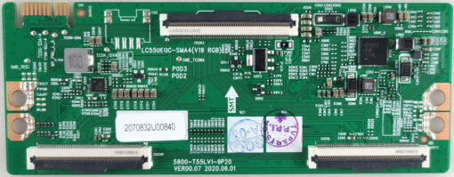 Skyworth 5800-T55LV1-9P20 T-Con Board