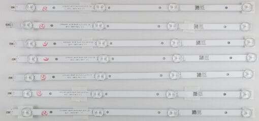 Toshiba SVK490AD1 Backlight LED Strips Set - 8 Strips