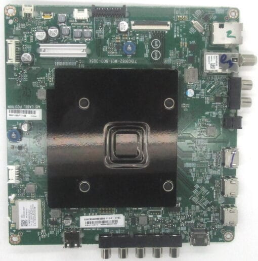 Vizio 756TXHCB0QK036  Main Board For E65-F1 (S/N- LTCWWVMU )