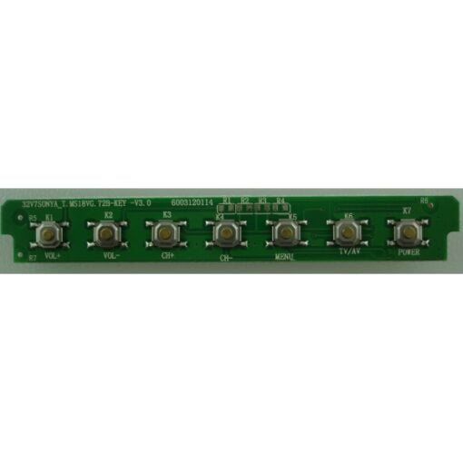 RCA 6003120114 (32V7SONYA_T.MS18VG.72B-KEY-V3.0) KEY CONTROLLER