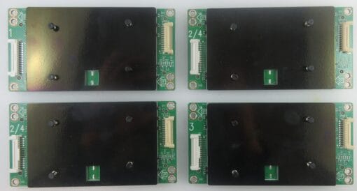 Vizio LNTVFY12ZXXA5 / LNTVFY12ZXXA1 / LNTVFY12ZXAA1 LED Driver Board Set (4)