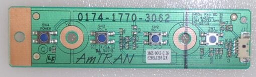 Vizio 3665-0042-0156 Key Input Board