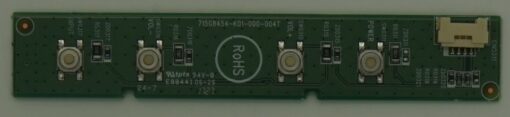 Vizio 715G8454-K01-000-004T Control Button Board