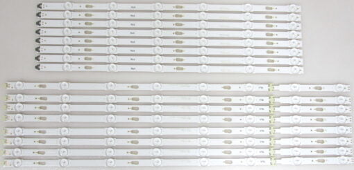 Samsung BN96-39665A / BN96-39666A Backlight LED Strips Set - (16)