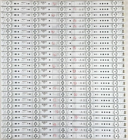 LG 5835-W65002-LR40 / 5835-W65002-OP40 Backlight LED Strips Set - (24)