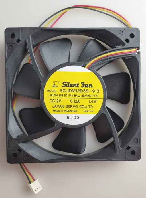 Silent Fan SCUDM12D3S-913 12V 0.12A 1.4W Cooling Fan