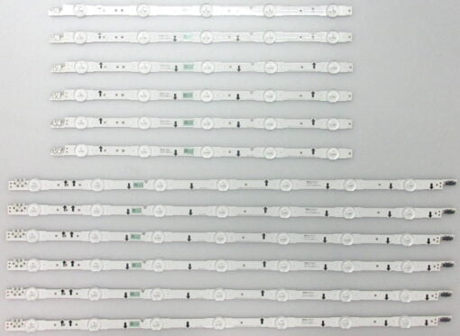 Samsung BN96-41386A / BN96-41387A Backlight LED Strips Set - (12)