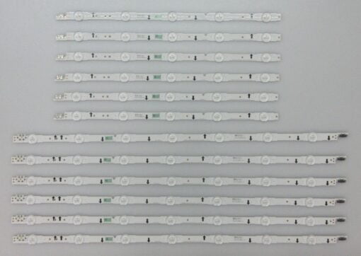 Samsung BN96-30427A / BN96-30428A Backlight LED Strips Complete Set - 12 Strips