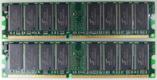 ProMOS V826664K24SATG-CO 512MB Original Desktop DDR Memory - Set of 2