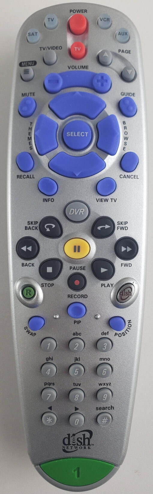 118579 Bell Original TV/Dish Platinum UHF PRO Remote Control - New