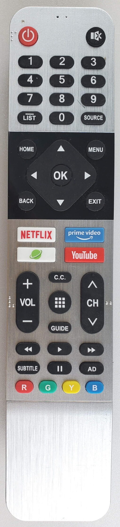 AE0201650 RCA SmarTVirtuoso Remote Control For RNSMU7040 RNSMU6540 RNSMU5036