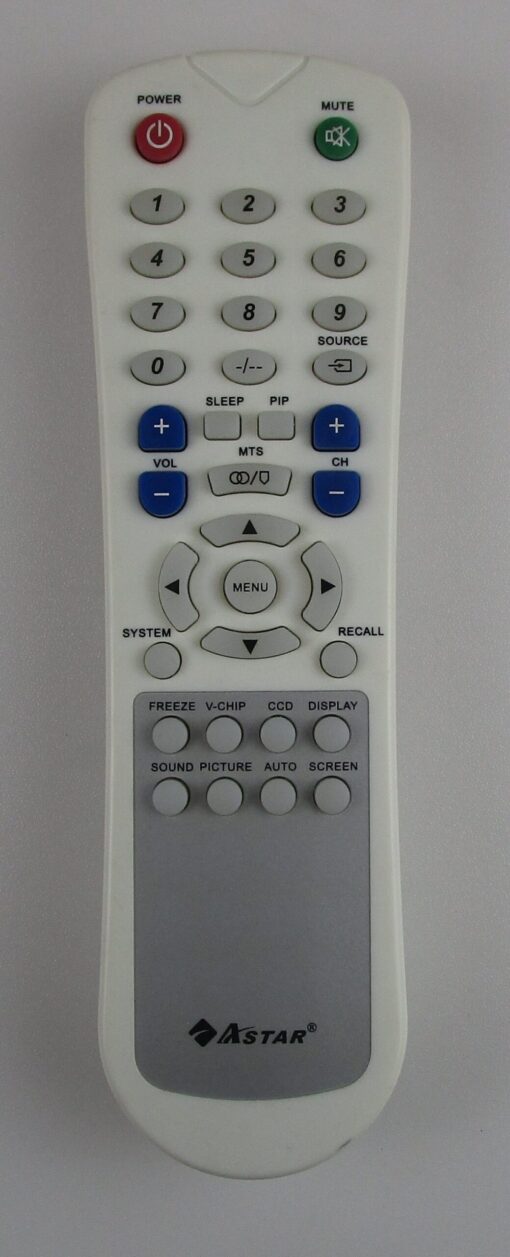 ASTAR LTV-30MA TV REMOTE