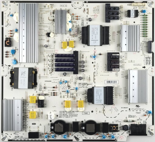 EAY65904111 LG Power Supply Board For 75QNED85UQA