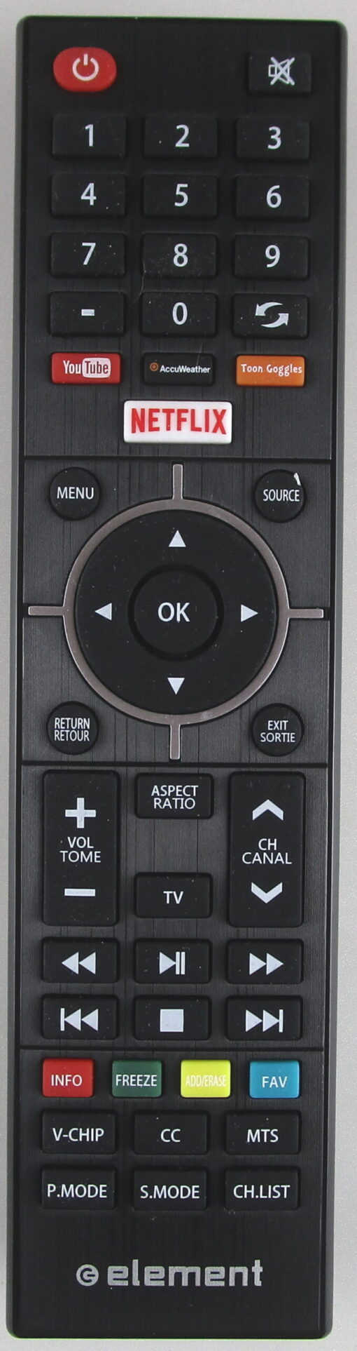 Element ELSW3917BF Original Remote Control