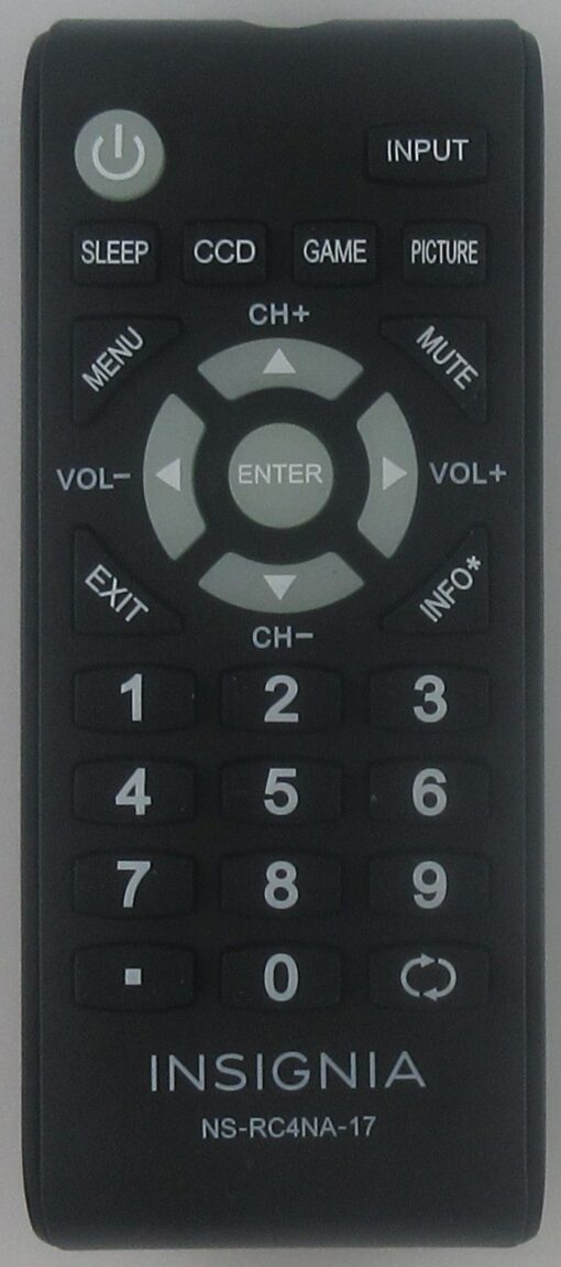 Insignia NS-RC4NA-17 Original TV Remote Control - NEW