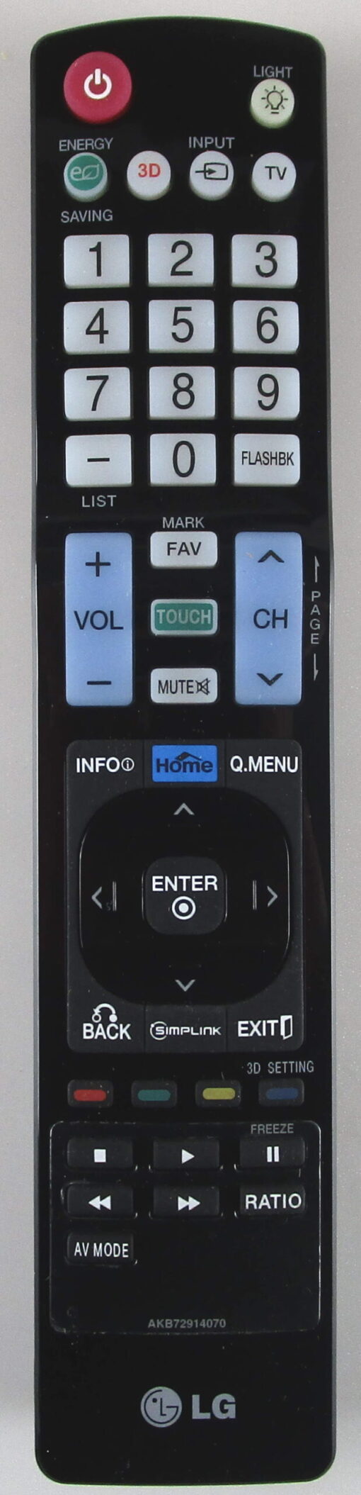 LG AKB72914070 Original Remote Control