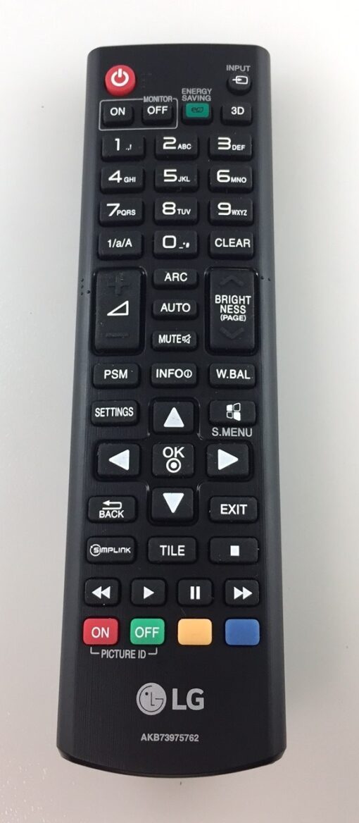 LG AKB73975762 3D OEM Original Smart Digital Display Remote (Brand New)