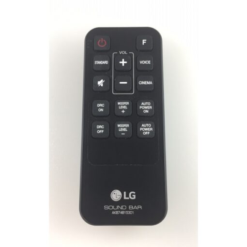 LG AKB74815301 OEM Sound Bar System Remote Control