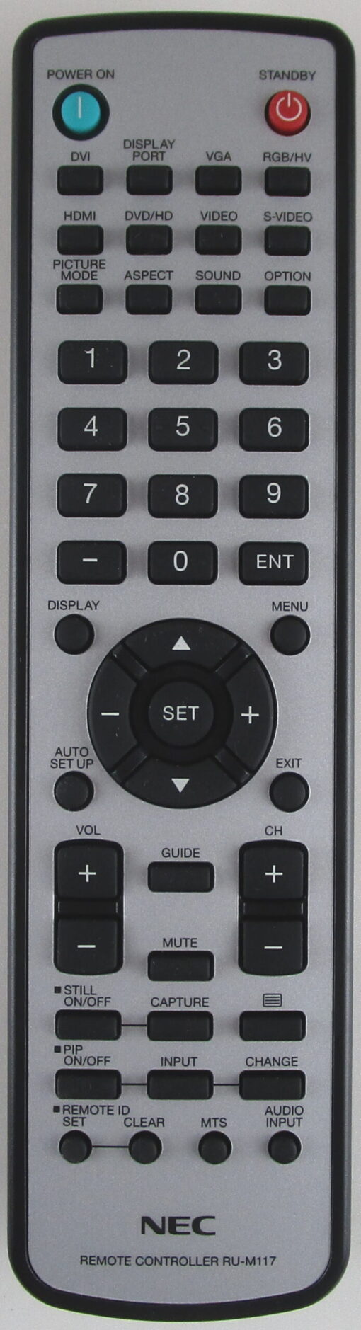 NEC RU-M117 Original Remote Control