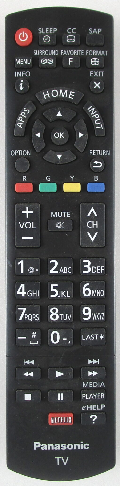 Panasonic N2QAYB000828 Smart Remote Control