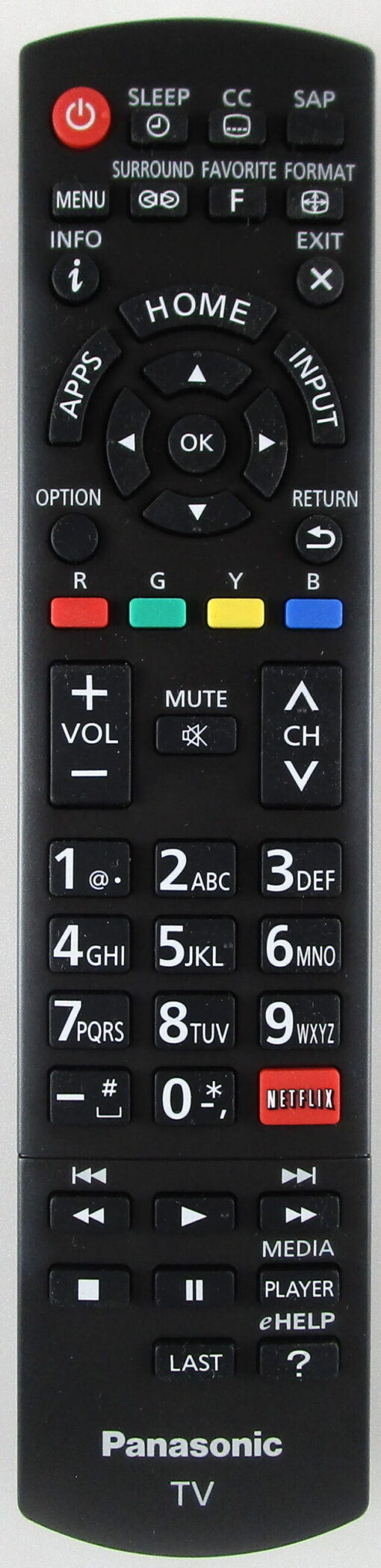 Panasonic N2QAYB000926 OEM TV Remote Control - Brand New