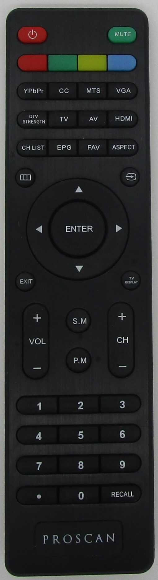 Proscan PLED4275A TV Remote Control - NEW