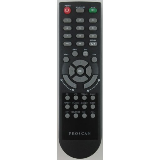 Proscan TV Remote Control For PLED2402A PLED2243B PLED2243A-G PLED1962A